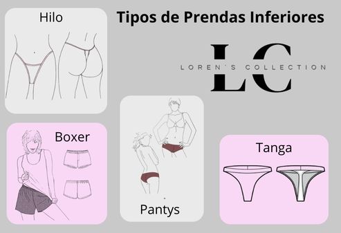 Tipos de Prendas Inferiores