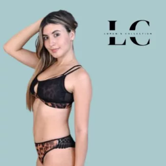 Conjunto de Bralett animal print Ref 112501